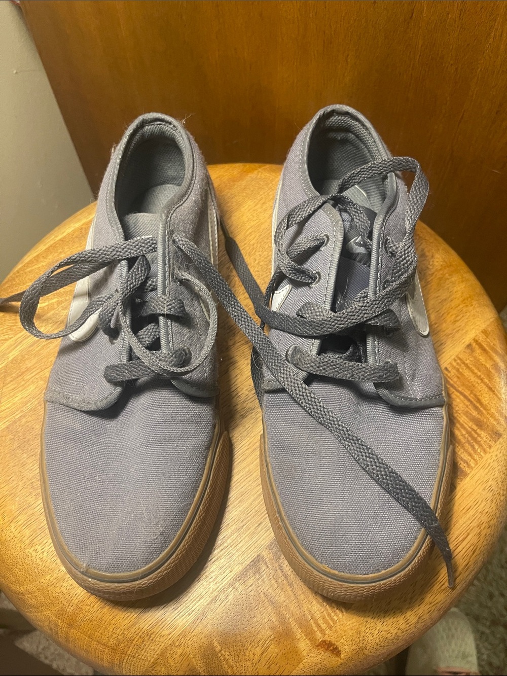 Grey Nike Sneakers Size 6